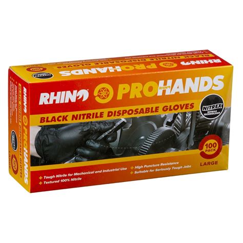 bunnings nitrile disposable gloves.